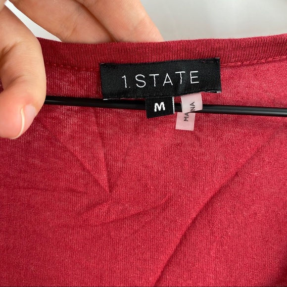 1. State- Twist Strap Linen Blend Tank - Picture 3 of 6